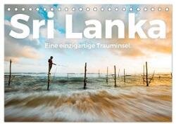 Sri Lanka - Eine einzigartige Trauminsel. (Tischkalender 2024 DIN A5 quer), CALVENDO Monatskalender