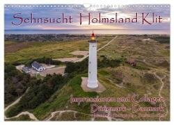 Sehnsucht Holmsland Klit ¿ Impressionen und Collagen (Wandkalender 2024 DIN A3 quer) - CALVENDO Monatskalender