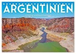Argentinien - vielseitig und kontrastreich (Tischkalender 2024 DIN A5 quer), CALVENDO Monatskalender