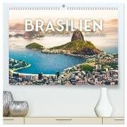 Brasilien - Karnevale, Fußball und Regenwälder. (hochwertiger Premium Wandkalender 2024 DIN A2 quer), Kunstdruck in Hochglanz