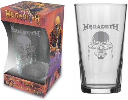 Megadeth - Peace Sells Bierglas