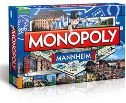 Merc Monopoly - Mannheim Brettspiel