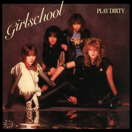 Girlschool - Play Dirty (2024 Reissue, Red Vinyl, LP)