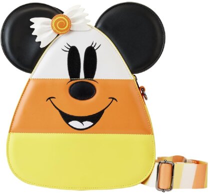 Loungefly: Disney - Mickey and Minnie Candy Corn Crossbody Bag