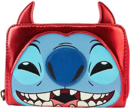 Loungefly: Disney - Stitch Devil Cosplay Zip Around Wallet