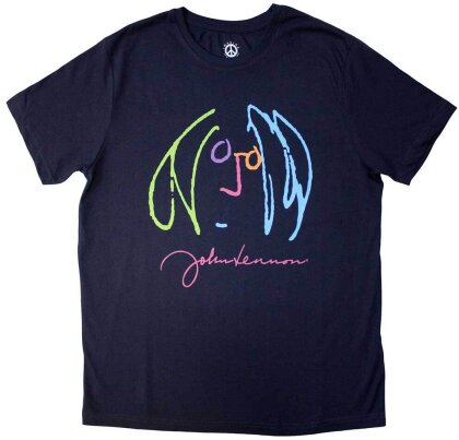 John Lennon Unisex T-Shirt - Self Portrait Full Colour