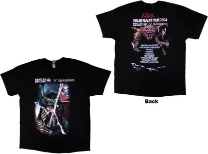 Iron Maiden Unisex T-Shirt - Dead By Daylight Killer Realm (Back Print)