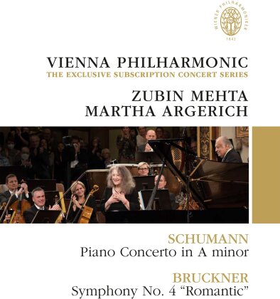 Wiener Philharmoniker, Zubin Mehta & Martha Argerich - Vienna Philharmonic: The Exclusive Subscription Concert Series - Zubin Mehta & Martha Argerich