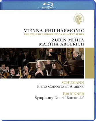 Wiener Philharmoniker, Zubin Mehta & Martha Argerich - Vienna Philharmonic: The Exclusive Subscription Concert Series - Zubin Mehta & Martha Argerich