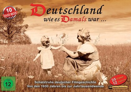 Deutschland wie es Damals war ... - 25 Filme - 12 Galerien (10 DVD)