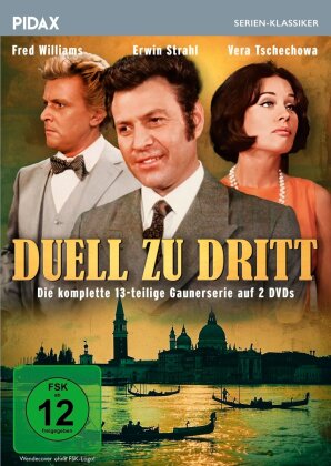 Duell zu dritt - Die komplette Serie (Pidax Serien-Klassiker, 2 DVD)