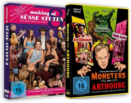 Monsters of Arthouse & Making Of süsse Stuten 8 - Jörg Buttgereit Bundle (2 DVDs)
