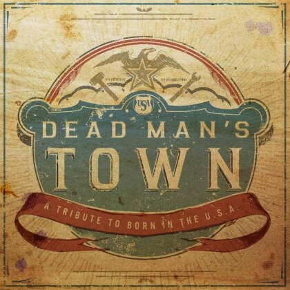 Dead Man's Town - A Tribute To Born In The U.S.A. (2024 Reissue, Red White Blue Vinyl, LP)