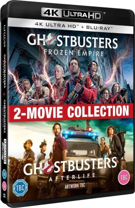 Ghostbusters: Frozen Empire (2024) / Ghostbusters: Afterlife (2021) - 2-Movie Collection (2 4K Ultra HDs + 2 Blu-ray)