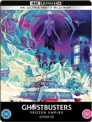 Ghostbusters: Frozen Empire (2024) (Limited Edition, Steelbook, 4K Ultra HD + Blu-ray)