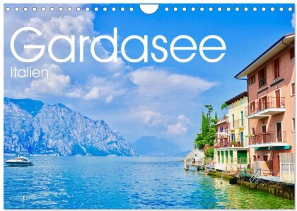Gardasee, Italien (Wandkalender 2025 DIN A4 quer) - CALVENDO Monatskalender