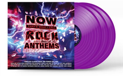 NOW That’s What I Call Rock Anthems (Purple Vinyl, 3 LP)