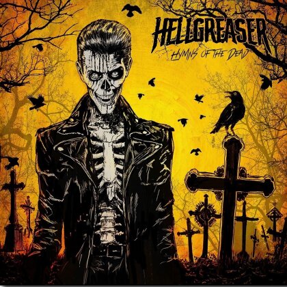 Hellgreaser - Hymns Of The Dead (Edizione Limitata, Orange/Yellow Swirl Vinyl, LP)