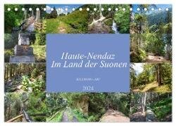 Haute-Nendaz- Im Land der Suonen (Tischkalender 2024 DIN A5 quer) - CALVENDO Monatskalender