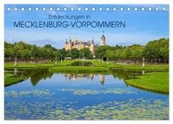 Entdeckungen in Mecklenburg-Vorpommern (Tischkalender 2024 DIN A5 quer) - CALVENDO Monatskalender