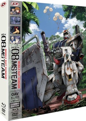 Mobile Suit Gundam: The 08th MS Team - OAV 1-12 + Movie (Combo Edition, Edizione Limitata, 3 Blu-ray + 3 DVD)