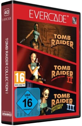 Blaze Evercade Tomb Raider Collection 1 Cartridge