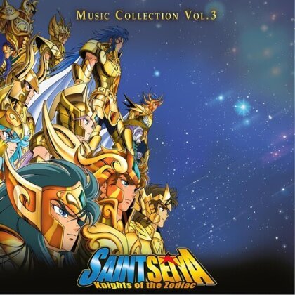 Seiji Yokoyama - Saint Seiya Vol.3 - OST (Édition Limitée, Blue Vinyl, LP)