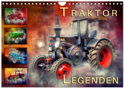Traktor Legenden (Wandkalender 2025 DIN A4 quer) - CALVENDO Monatskalender