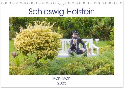 Schleswig-Holstein Moin Moin (Wandkalender 2025 DIN A4 quer) - CALVENDO Monatskalender