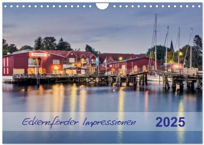 Eckernförder Impressionen (Wandkalender 2025 DIN A4 quer) - CALVENDO Monatskalender