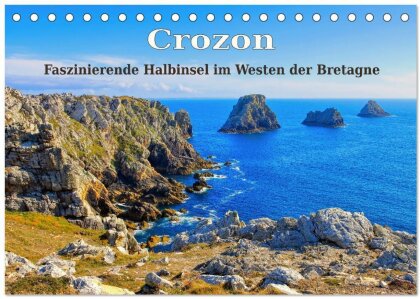 Crozon - Faszinierende Halbinsel im Westen der Bretagne (Tischkalender 2025 DIN A5 quer), CALVENDO Monatskalender