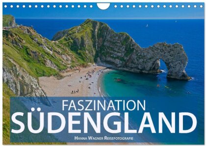 Faszination Südengland (Wandkalender 2025 DIN A4 quer) - CALVENDO Monatskalender