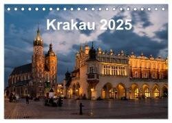 Krakau - die schönste Stadt Polens (Tischkalender 2025 DIN A5 quer), CALVENDO Monatskalender