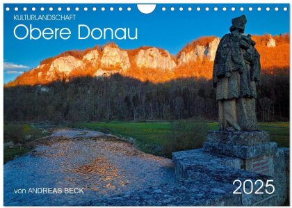 Kulturlandschaft Obere Donau (Wandkalender 2025 DIN A4 quer) - CALVENDO Monatskalender