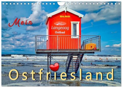 Mein Ostfriesland (Wandkalender 2025 DIN A4 quer) - CALVENDO Monatskalender