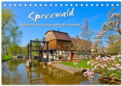 Spreewald - Malerische Kulturlandschaft in Brandenburg (Tischkalender 2025 DIN A5 quer), CALVENDO Monatskalender
