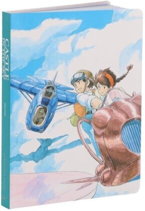 Ghibli - Le Château dans le ciel - Carnet de notes à couverture Sheeta et Pazu