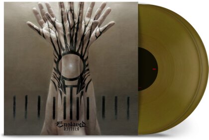 Enslaved - RIITIIR (2024 Reissue, Nuclear Blast, Édition Limitée, Gold Colored Vinyl, 2 LP)