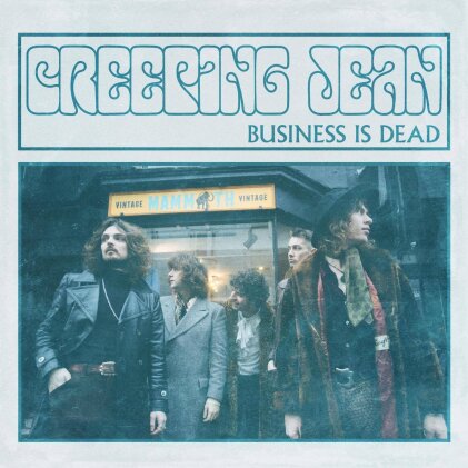 Creeping Jean - Business Is Dead (Dark Blue Vinyl, LP)