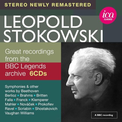 Leopold Stokowski - Great Recordings from the BBC Legends Archive (6 CD)