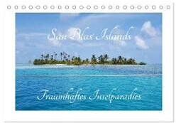 San Blas Islands - Traumhaftes Inselparadies (Tischkalender 2024 DIN A5 quer), CALVENDO Monatskalender