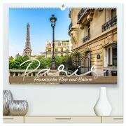 PARIS Französisches Flair und Historie (hochwertiger Premium Wandkalender 2024 DIN A2 quer) - Kunstdruck in Hochglanz
