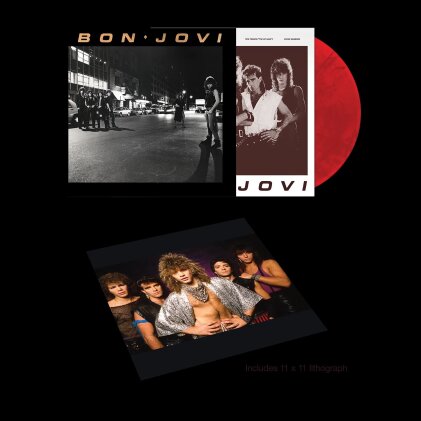 Bon Jovi - --- (2024 Reissue, Limited Edition, Red Vinyl, LP)