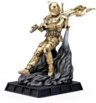 Star Wars - Star Wars Boba Fett Battle Ready Figurine 24K Gilt