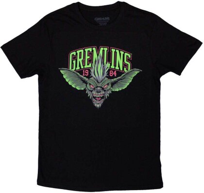 Gremlins Unisex T-Shirt - Stripe 1984 Green Logo