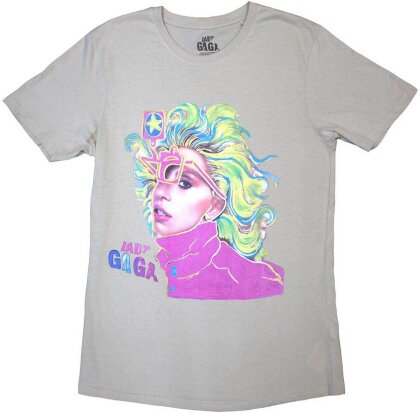 Lady Gaga Unisex T-Shirt - Colour Sketch
