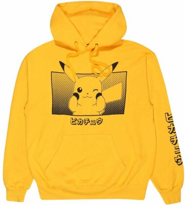 Sweat à capuche - Pikachu Trame de Fond - Pokemon - M - Grösse M