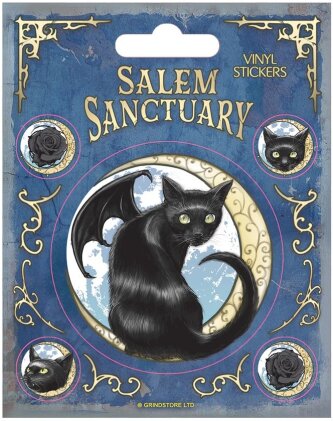 Salem Sanctuary for Wayward Cats Sticker Set