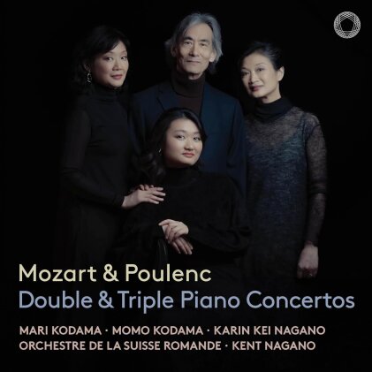 Mari Kodama, Momo Kodama, Karin Kei Nagano, Wolfgang Amadeus Mozart (1756-1791), … - Double & Triple Piano Concertos (Hybrid SACD)