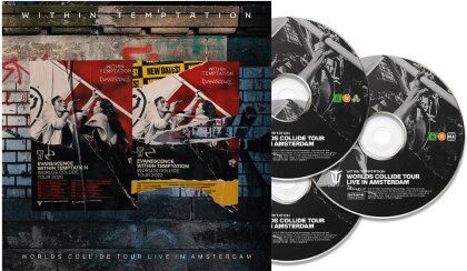 Within Tempation - Worlds Collide Tour - Live In Amsterdam (Artbook, CD + DVD + Blu-ray)